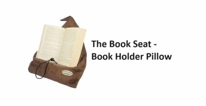 The Book Seat Book Holder & Travel Pillow Review